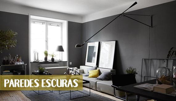 Cores escuras na decoração: como usar sem criar um ambiente