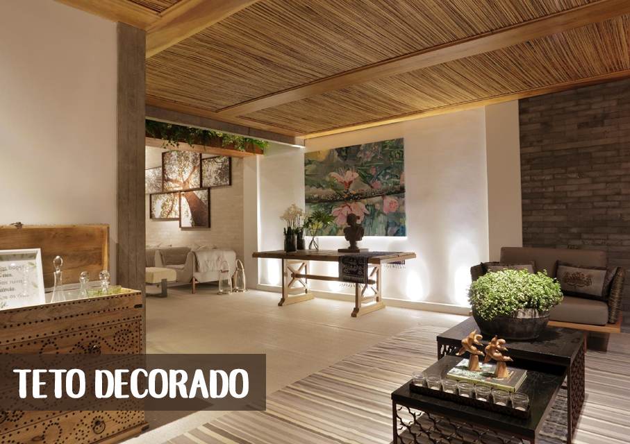 Teto decorado: descubra essa tendência e renove sua casa!