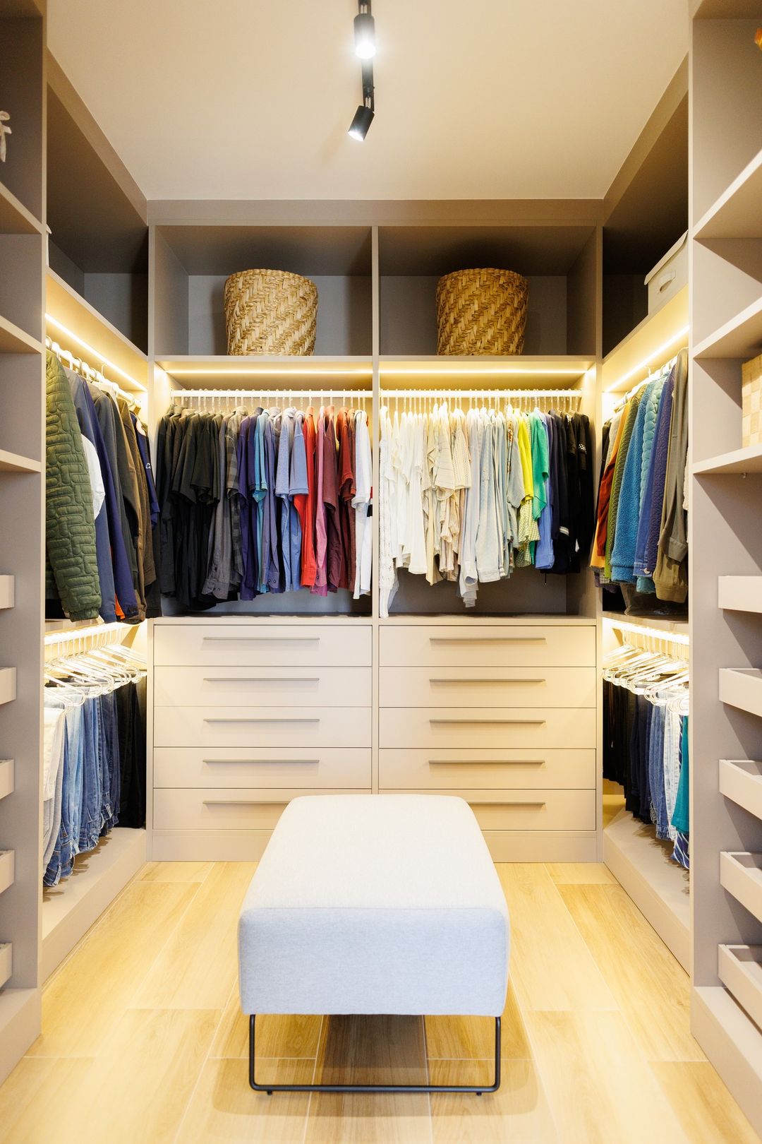 Tendências em Closets Planejados para Organização e Estilo - Móveis ...